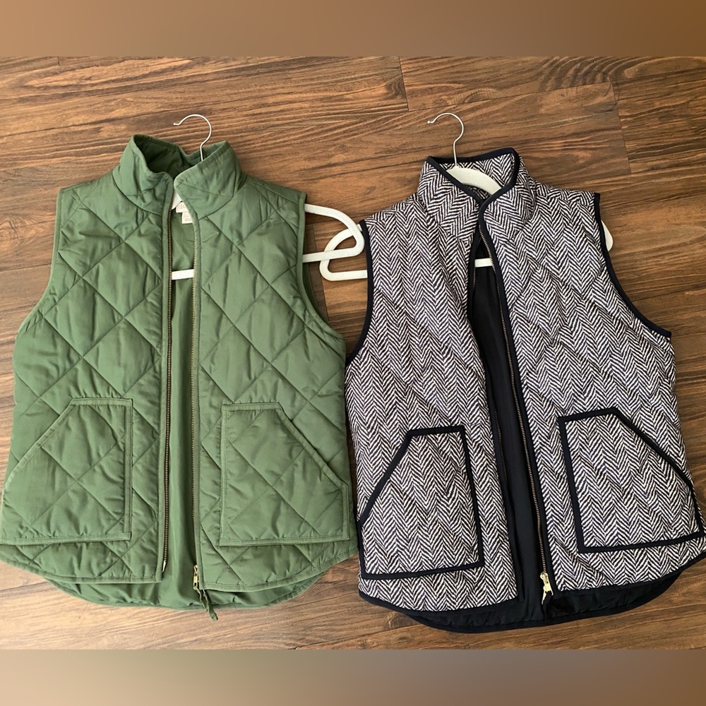 J Crew factory, quilted puffer vest, size Small
